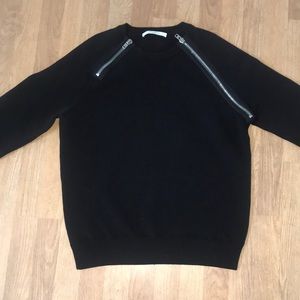 Givenchy Men’s zip crew neck